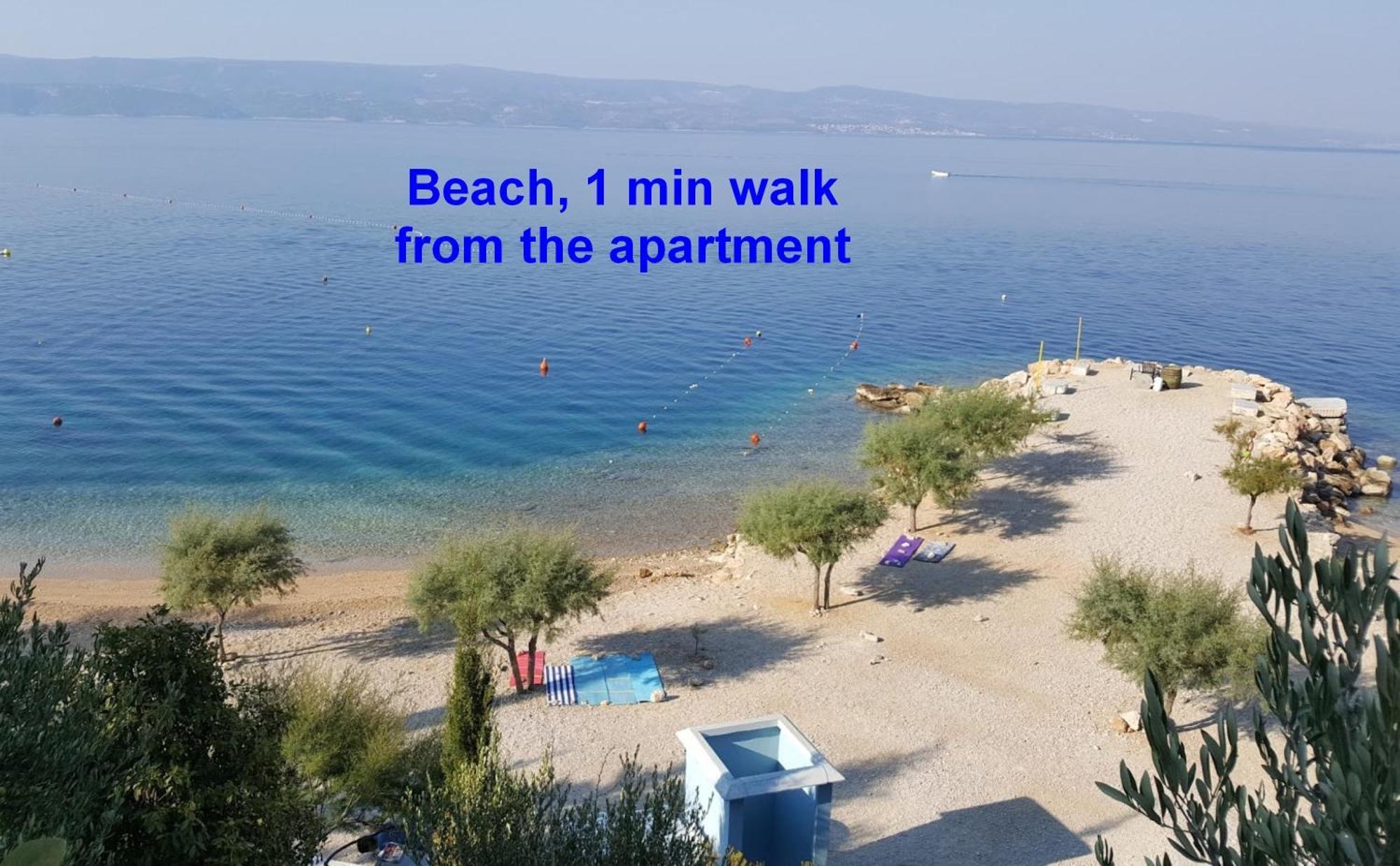 Apartments With Pool Vrdoljak Omiš Rom bilde